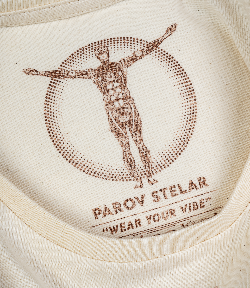 T-Shirt Ladies Parov Cat off white