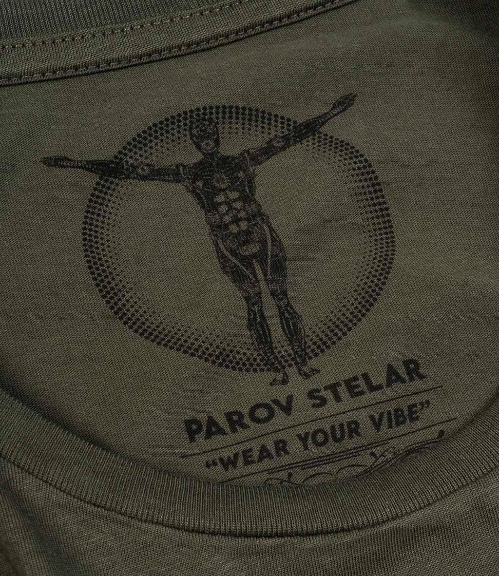 T-Shirt Ladies Parov Stay Real khaki