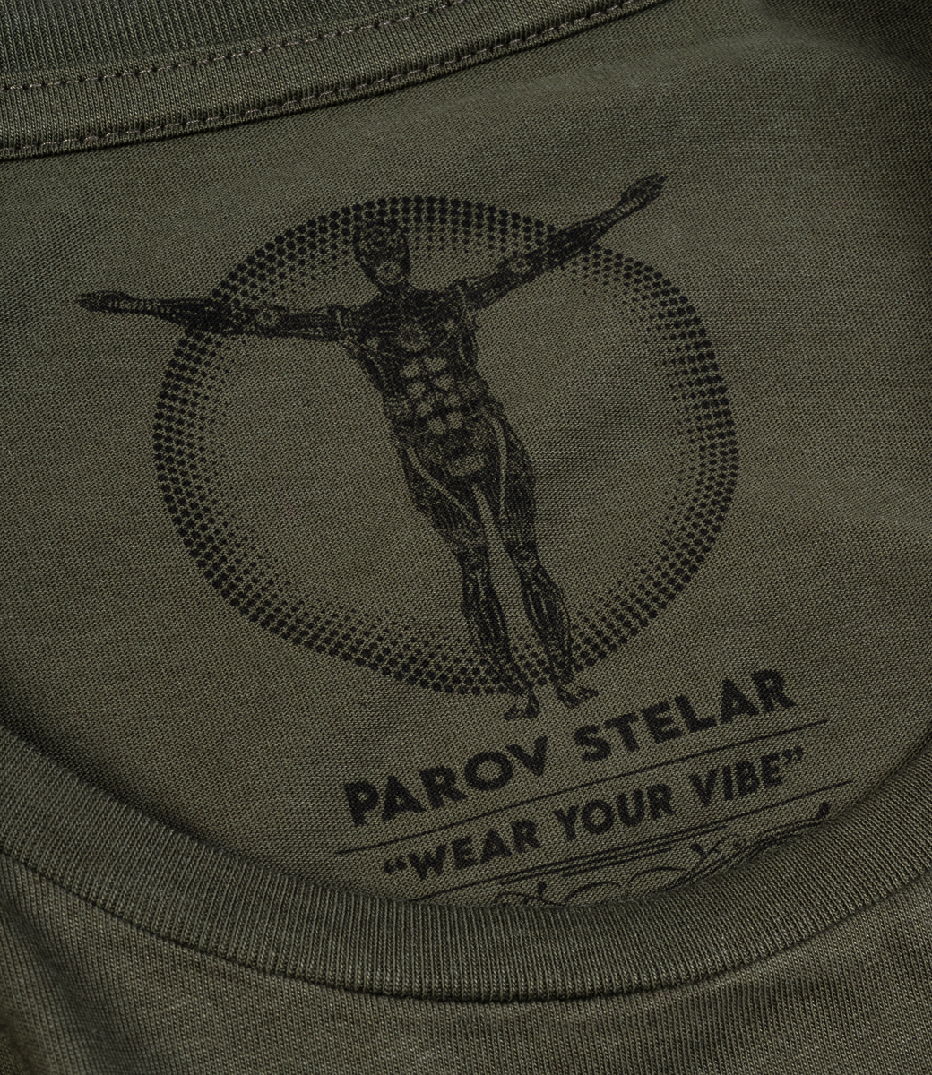 T-Shirt Ladies Parov Stay Real khaki