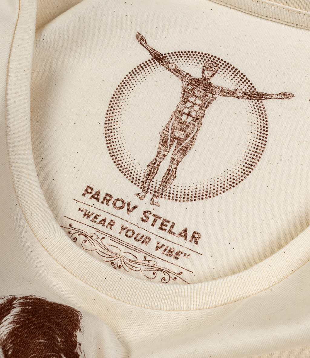 T-Shirt Ladies Parov Stay Real off white