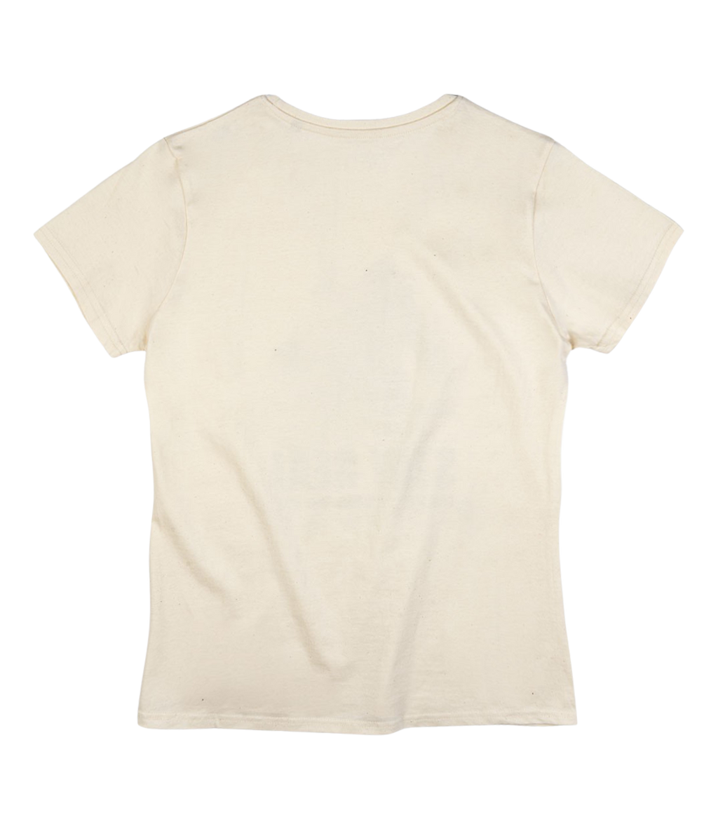 T-Shirt Ladies Parov Stay Real off white