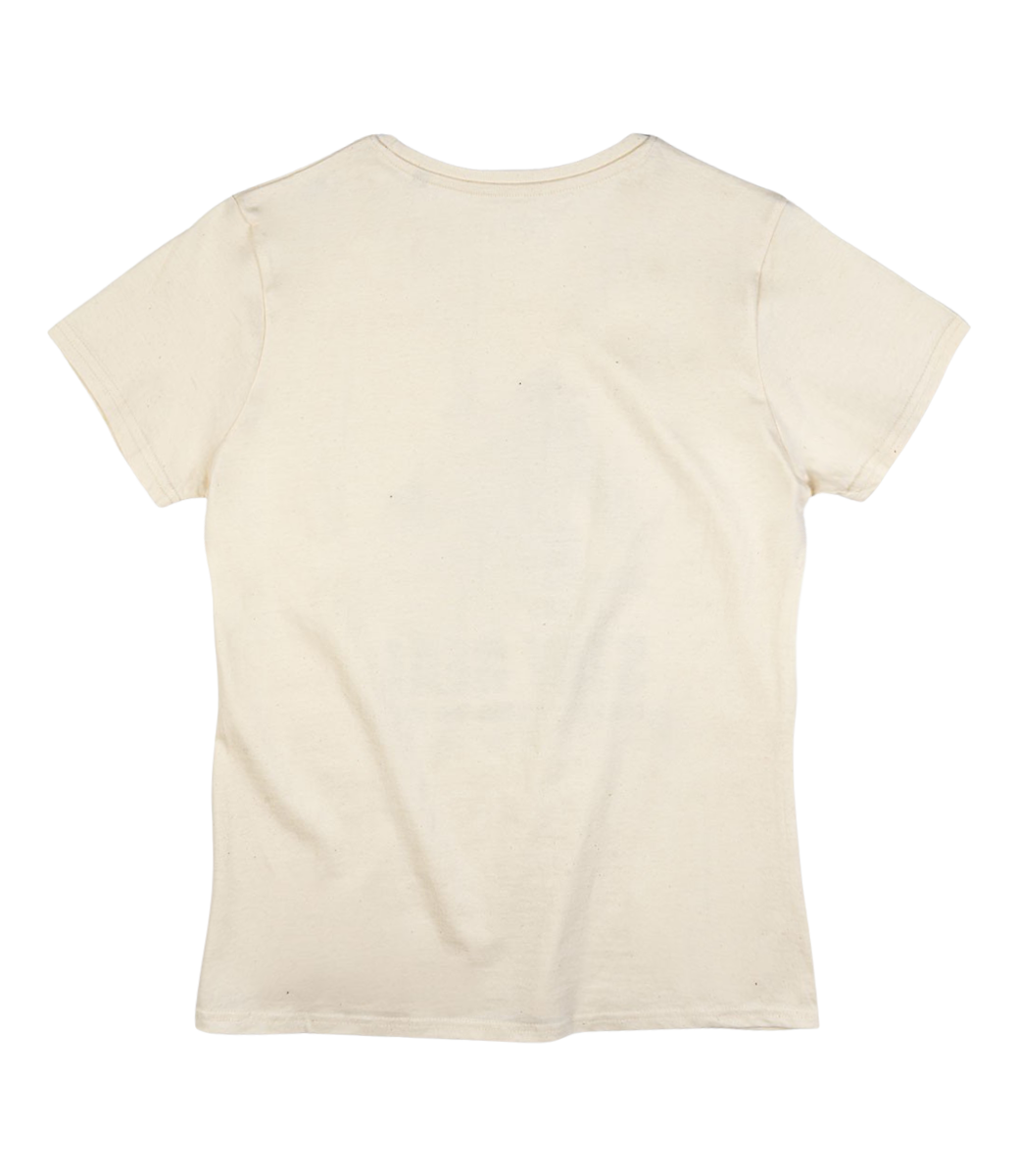 T-Shirt Ladies Parov Stay Real off white