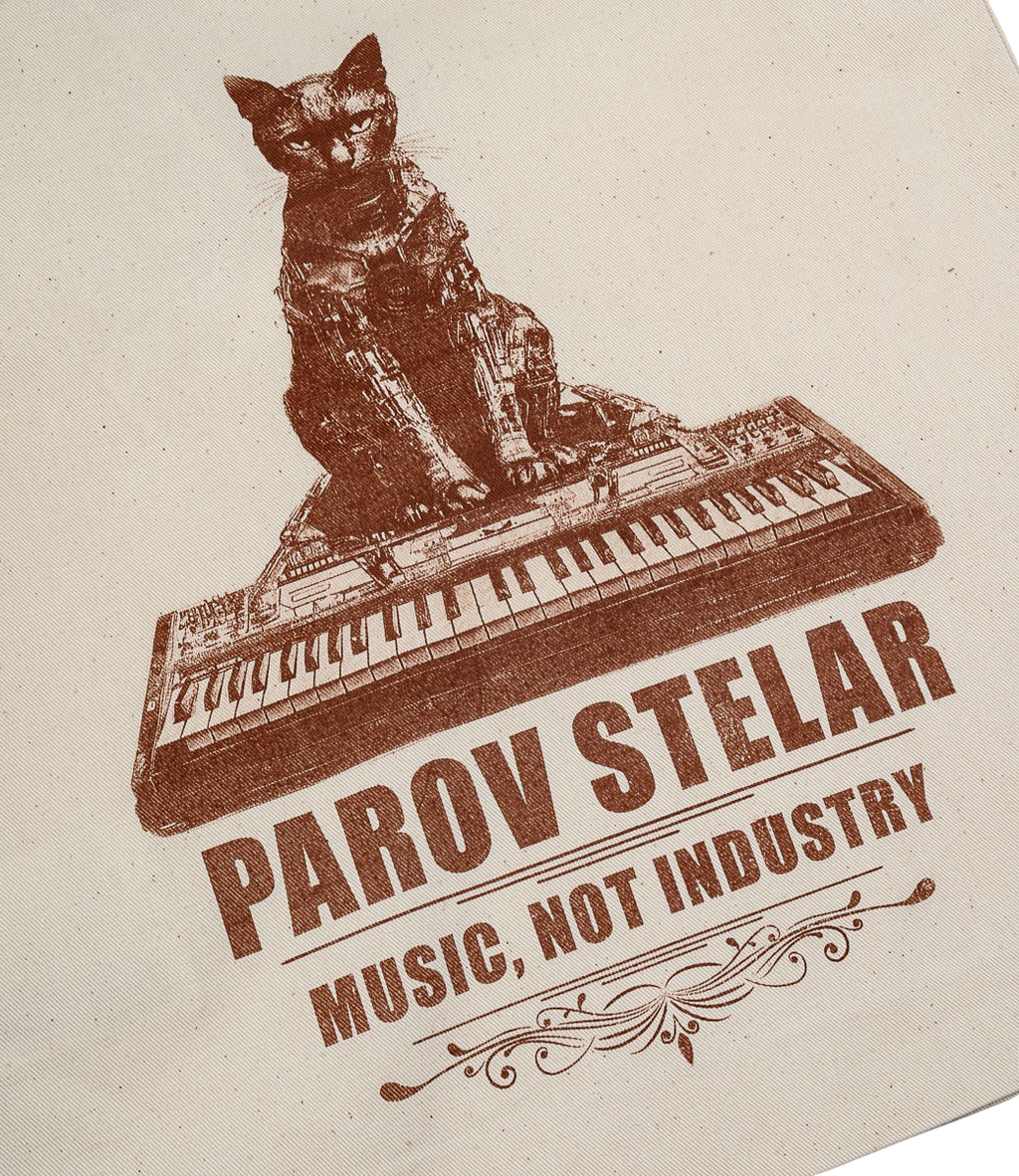 Totebag Parov Cat Natural